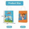 thumbnail image 2 of 16 Pcs For Blippi-Themed Party Favor Bags – 2 Styles Candy Gift Bags with Handles for Birthday Decorations and Festive Celebrations, 2 of 5