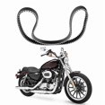 thumbnail image 3 of 1/8 Inch 128T Rear Drive Belt 40022-91 for Harley Sportster XL1200 1991-2003 Street Motorcycle Drive, 3 of 5