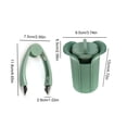 thumbnail image 3 of 2 PCS Pepino Firma Fresa Strawberry Huller Remover Grape Fater Kitchen, 3 of 3