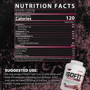 Nutrex Research IsoFit Strawberries and Cream Whey Protein Isolate Powder 70 Servings