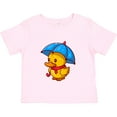 thumbnail image 3 of Inktastic Rainy Ducky Boys or Girls Toddler T-Shirt, 3 of 5