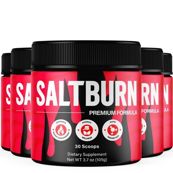 Saltburn Advanced Formula Powder Supporting Energy and Healthy Lifestyle Salt Burn 150 Servings