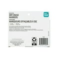 thumbnail image 4 of Pen+Gear Dry Erase Markers, Chisel Tip, Black Ink, 4 Count, 4 of 6