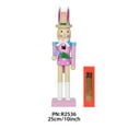 thumbnail image 4 of 10Inch Wooden Bunny Nutcracker Easter Decorations, Easter Bunny Wooden Spring Decor for Home, Perfect Easter Basket Stuffers, 4 of 8