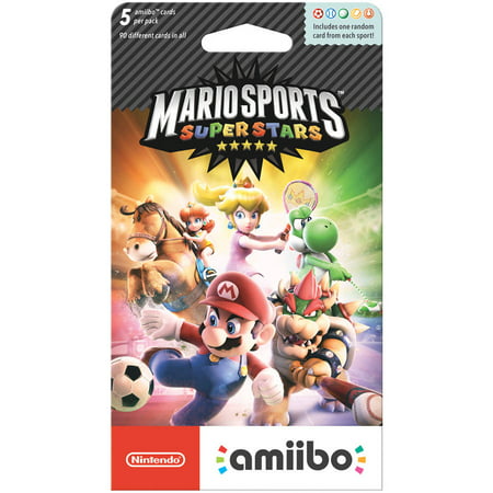 Nintendo 3DS Mario Sports Superstars amiibo Cards, 5 (Best 3ds Trade In Deals)