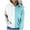 Light Blue-Fashion Sweatshirts, variant on Xcmzpl Hoodies for Women Loose Fit Color Block Hooded Sweatshirt Athletic Sweater Tops Cotton Long Sleeve Shirts Fall Fashion