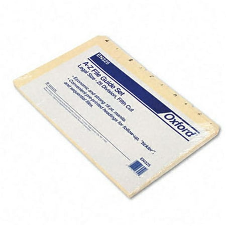 Esselte Pendaflex En325 Recycled Top Tab File Guides Alpha 1 5 Tab Manila Legal 25 Set Walmart Canada