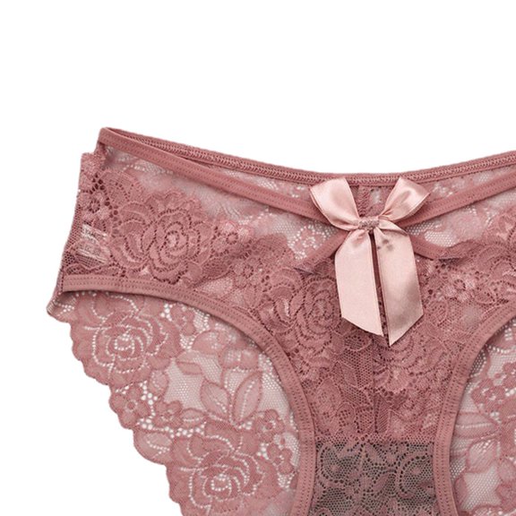 Vedolay Womens Briefs Seamless Underwear for Women No Show Panties Feel Air Invisibles Bikini Panties,Purple One Size