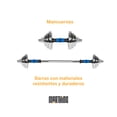 thumbnail image 4 of Kit Mancuernas Multifuncional 3en1 Barra y Discos Acero 20kg Gimnasio Con Estuche Marthing Pesas y Barra Recta de Acero Diseño Estable Compactas Resistentes y Funcionales Entrenamiento Casa y Gim, 4 of 7