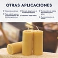 thumbnail image 3 of Cera de abeja organica natural certificada, libre de parafinas 120 g, 3 of 3