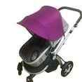 thumbnail image 2 of Sun Shade for Baby Strollers and Car Seat, Sunshade Cover Awning UPF50+ Anti-UV Waterproof Windproof Umbrella Canopy Universal Bassinet Playpen Crib Visiblity Air Permeability Design, 2 of 8