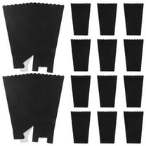 24pcs Popcorn Paper Boxes Popcorn Buckets and French Fries Boxes for Party, Movie Night, Snack Containers