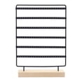thumbnail image 2 of Segolike Earring Display Stand Jewelry Organizer Multipurpose, Hanging Jewelry Stand, Ear Stud Rack for Women Girl Dresser Home Vanity Black, 2 of 8