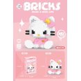 thumbnail image 1 of Sanrio Hello Kitty Kuromi Compatible Building Blocks Kawaii Melody Cartoon Bricks Assembled Toys Birthday Puzzle Dolls Gifts, 1 of 4