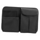 thumbnail image 1 of Organizador interior para asiento trasero de coche, con bolsillo para pañuelos y red impermeable. Negro, 1 of 7