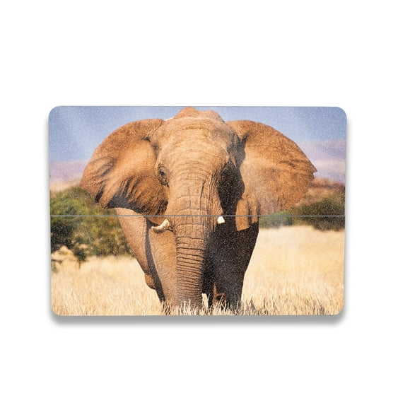 High-Gloss Glitter Wrap Kit for Microsoft Surface Laptop Studio 2 (2023) - Elephant Design. Durable, Easy to Apply, Made in USA.