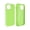 Green, variant on Liquid Silicone Soft Microfiber Case for iPhone 15 Pro