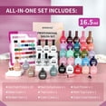 thumbnail image 4 of Set de esmaltes de uñas en gel JODSONE de 30 colores con 6 geles funcionales, 4 of 8