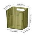 thumbnail image 3 of Food Storage Kitchen Organizer Transparent On Wall Shelf for Garlic Onion and Small Items Non Drilling Space Saving Wall Mounted Kitchen Storage Solution, 3 of 7