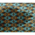 thumbnail image 4 of oneOone Viscose Chiffon Fabric Geometric Ikat Printed Craft Fabric BTY 42 Inch Wide, 4 of 4