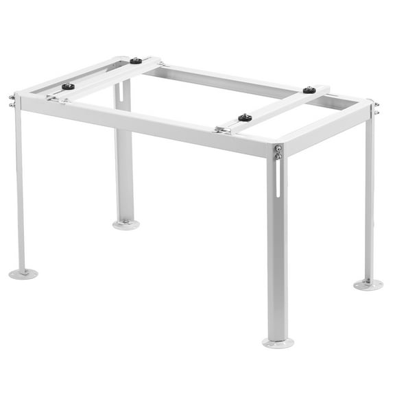 KFFKFF Adjustable Anti-Vibration Ground Stand for Mini Split Systems, Compatible with 9000-36000 BTU Ductless Air Conditioners and Heat Pumps, Durable Floor Mount Bracket with 661 lbs Load Capacity