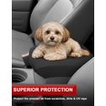 thumbnail image 4 of KBH Center Console Cover for 2005-2021 Nissan Frontier Accessories & Xterra 2005-2015, Washable Arm Rest Protector Covering for Truck Interior, Black, 4 of 7