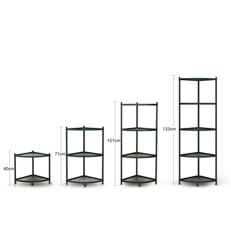 Stainless Steel 2 3 4 5 Tier Corner, Corner Storage Holder Shelves Ikea