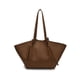 thumbnail image 1 of Bolso Enorgullecido Mujeres Color Sólido PU Cuero Compras (marrón Claro), 1 of 9