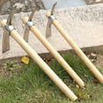 thumbnail image 6 of Stainless Steel Double Headed Pickaxe, 2024 New 2 in 1 Garden Pickaxe with Wooden Handle, Small Pick Axe Hand Tool for Transplanting Digging Planting Loosening Soil, 6 of 9