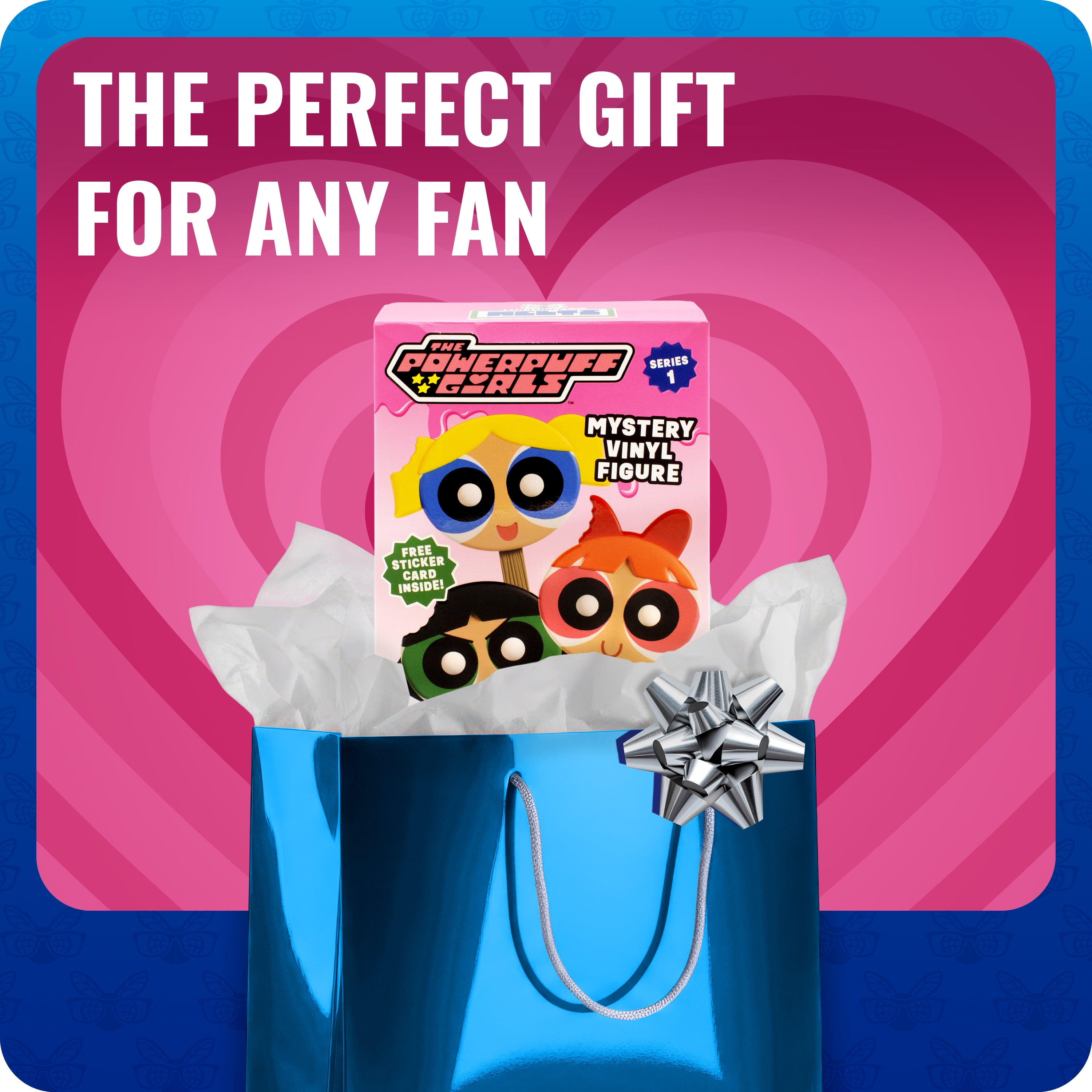 CultureFly Meltz PowerPuff Girls Blind Box, Includes 1 Mystery Vinyl Figure, Officially Licensed