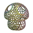 thumbnail image 2 of Fish Tank Supplies, Fish Tank Accessories, 3.5X3.5 in Colorful Hollow Mushroom Landscape Ornament, Betta Fish Tank Decor, Lightweight Material Stays Stable on Tank Substrate, 2 of 7
