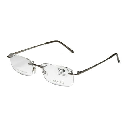 New Continental Eyewear Jaeger 232 Mens Designer Rimless ...