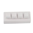 thumbnail image 1 of Clavier Programmable 4 Touches Interrupteur Rouge Ctrl C V Entrée Mini Clavier Mécanique Support NKRO pour Gaming Bureau Blanc B, 1 of 5