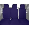 thumbnail image 2 of CalTrend Rear 60/40 Split Bench NeoSupreme Seat Covers for 2007-2012 Jeep Liberty|Patriot - JP165-10NA Purple Insert and Trim, 2 of 3