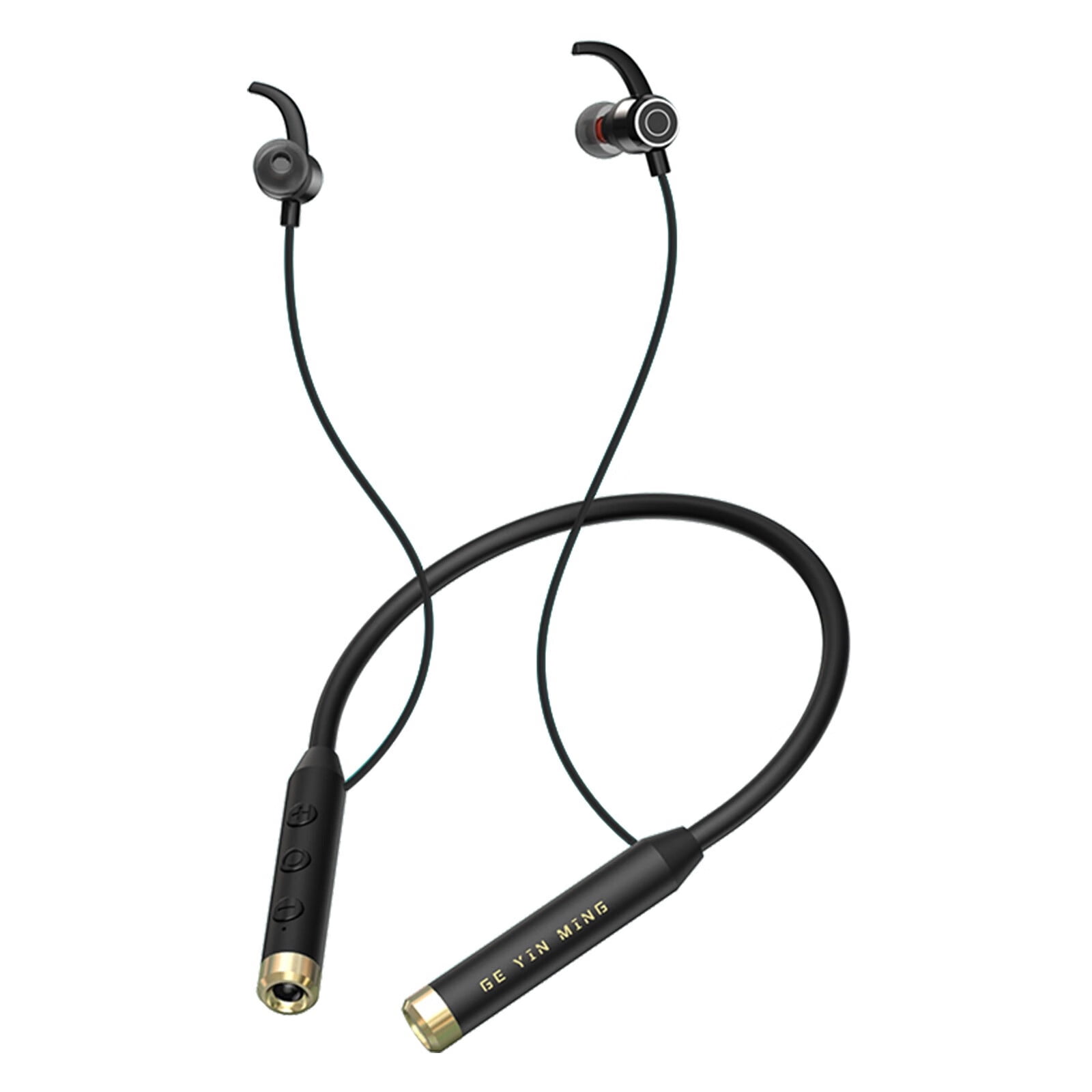 Bluetooth Sports Headset Neckband Builtin Microphone