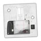 thumbnail image 4 of Accesorios para placa de aguja de máquina de coser, placa de aguja de repuesto ligera, resistente y profesional para HD6605, HD660 y HD6700C, 4 of 9