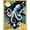 Navy Blue Mustard, Pattern 1, variant on ODIKA Circle Nautical Octopus Vintage Creature Coral Motif Dotted Border Pet Friendly & Kids Safe Play for Playroom, Bedroom, Reading Nook
