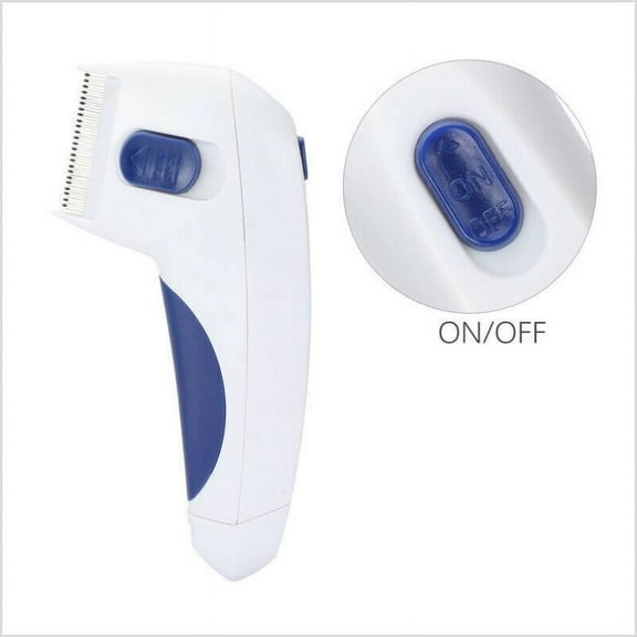 Pets Lice Remover Electric Flea Zapper Safe Cat Dog Cleaning Comb Hair Brush