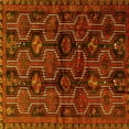 thumbnail image 1 of Ahgly Company Machine Washable Indoor Square Persian Yellow Traditional Area Rugs, 3' Square, 1 of 4