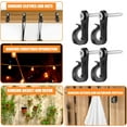 thumbnail image 6 of 20 Pcs Screw in Hooks for Outdoor String Lights, Hanger Screw Hooks for Light Wire Led Light Clips, Patio Wall Hooks Hanging Light for New Year Holiday Party, 6 of 6