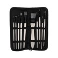 thumbnail image 3 of Nylon Wool Paintbrush, Multiple Sizes Soft And Flexible Comfortable Grip Paint Brushes Set  For Practice Drawing, 3 of 8