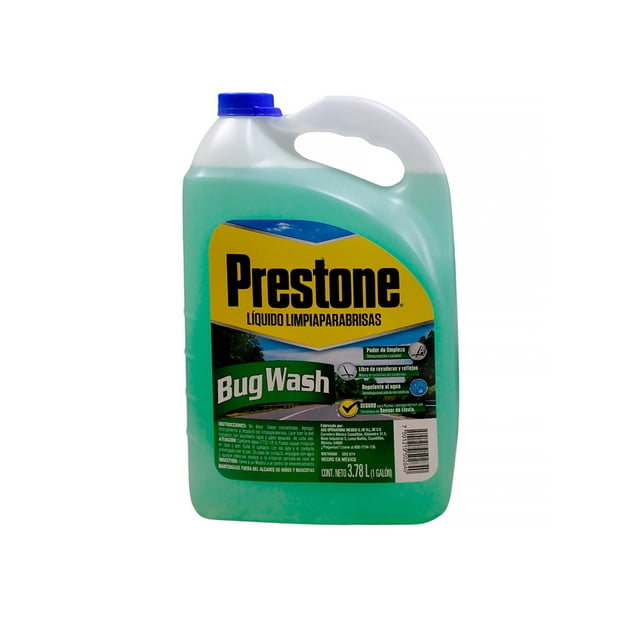 Prestone Líquido Limpiaparabrisas Bug Wash 3.78L