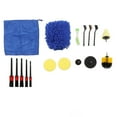 thumbnail image 3 of Car Detailing Brush Kit, Practical Anti Shedding Professional Simple Operation Auto Cleaning Brush  For Wheel For Exterior For Interior, 3 of 8