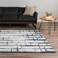 thumbnail image 3 of Addison Rugs Reston 3'3" x 5'1" Rectangle Horizontal Fabric Area Rug in Blue, 3 of 5
