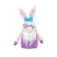 thumbnail image 2 of MOQLOM Easter Bunny Gnome, 1pc Plush Gnome Decor, Swedish Tomte Ornament, Dwarf Ornament Rustic Farmhouse Gifts, 9.44 × 6.69 Inch, 2 of 2