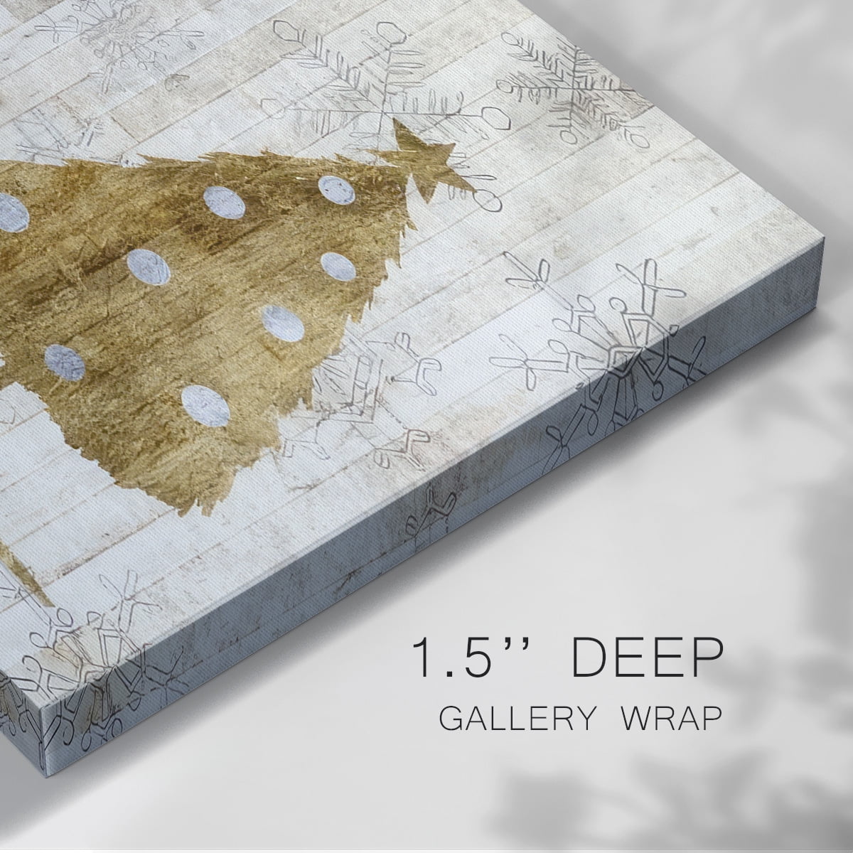 Sophisticated Christmas Collection A- Gallery Wrapped Canvas