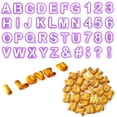 thumbnail image 2 of 40 cortadores de números y letras con signos de puntuación para decorar pasteles de galletas y pasta de azúcar, 2 of 7