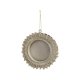thumbnail image 2 of Christmas Resin Pendant Set Snow Cedar Decoration DIY Photo Frame Christmas Tree Decoration Holiday Decoration Champagne Gold Color, 2 of 5
