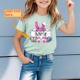 thumbnail image 2 of GDREDA T-Shirts Graphiques de Pâques pour Garçons, Manches Courtes Décontractées et Douces, Chemise Colorée pour Enfants, Vert Clair, 3-4 Ans, 2 of 4