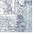 thumbnail image 3 of Nicole Miller New York Patio Sofia Ivy Transitional Distressed Indoor/Outdoor Area Rug, Navy Blue/Ivory, 5'2"x7'2", 3 of 6